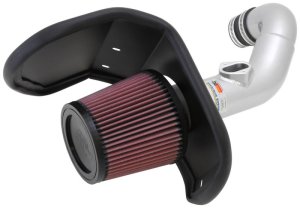 Chevrolet Sonic Performance Air Intake - K&N Engineering - Typhoon - Silver - `12-`19 Chevrolet Sonic Performance Air Intake - K&N Engineering - Typhoon - Silver - `12-`19